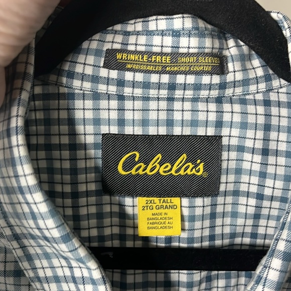Cabela’s Tall 2XL Button Down Shirt - Picture 3 of 4